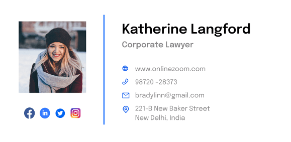 Lawyer template preview