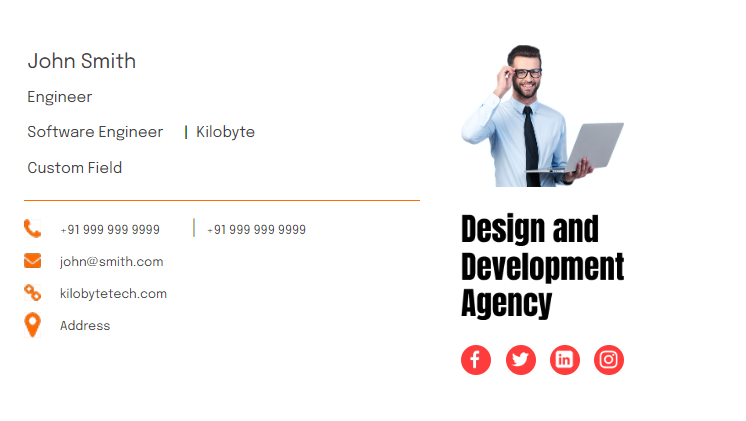 Template 4 template preview